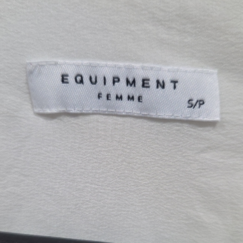 Equipment Cream Silk Blouse - Picture 2 of 6
